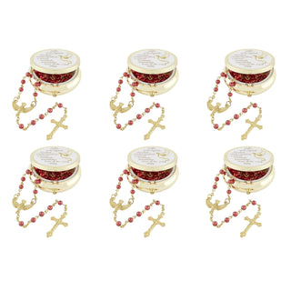 Autom Necklace, 6-Count, Red