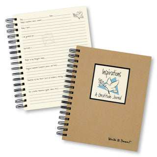 Write it Down Blank Book, Full-size, Kraft Brown