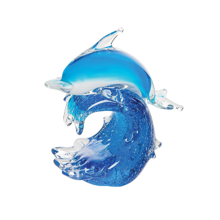 Beachcombers Figurine, L5.51 X W3.94 X H6.5, Blue