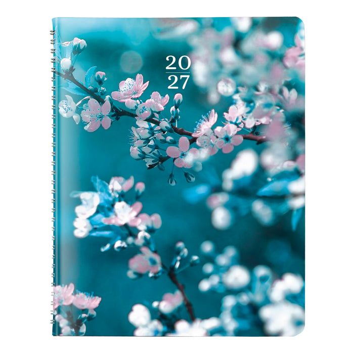 Rediform Planner, 8.875" x 7.125", Cherry Blossoms