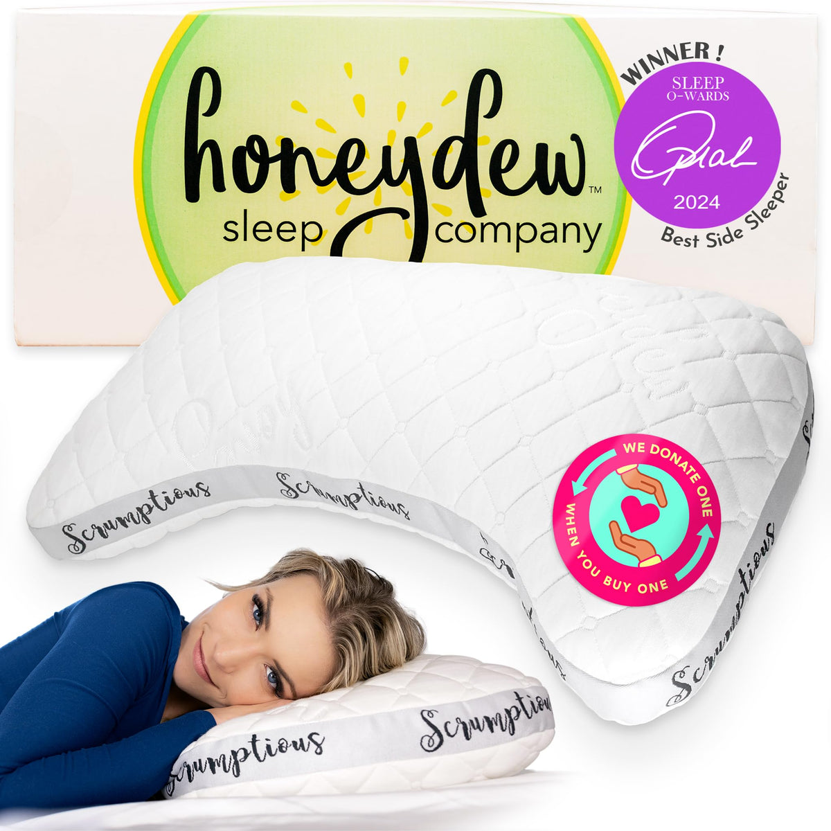Honeydew Pillow, King (Pack of 1), White