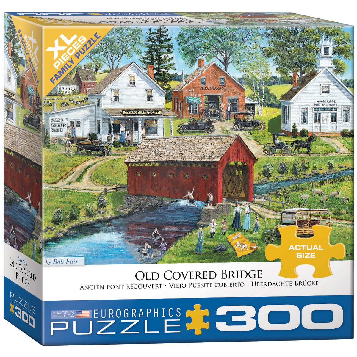 EuroGraphics Puzzles, 300 pieces, Multicolor