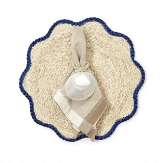 Two's Company Placemat, 15 inches, Multicolor