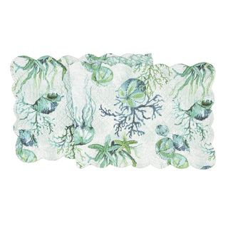C&F Home Table Runner, 14" x 51", Blue