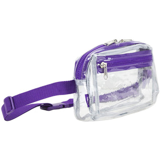 FUEL Waist Pack, One_Size, Clear/Purple