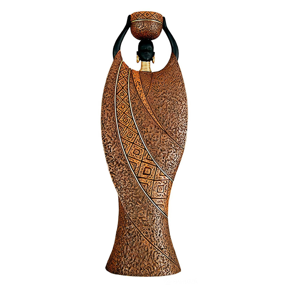Ebony Treasures Candle Holder
