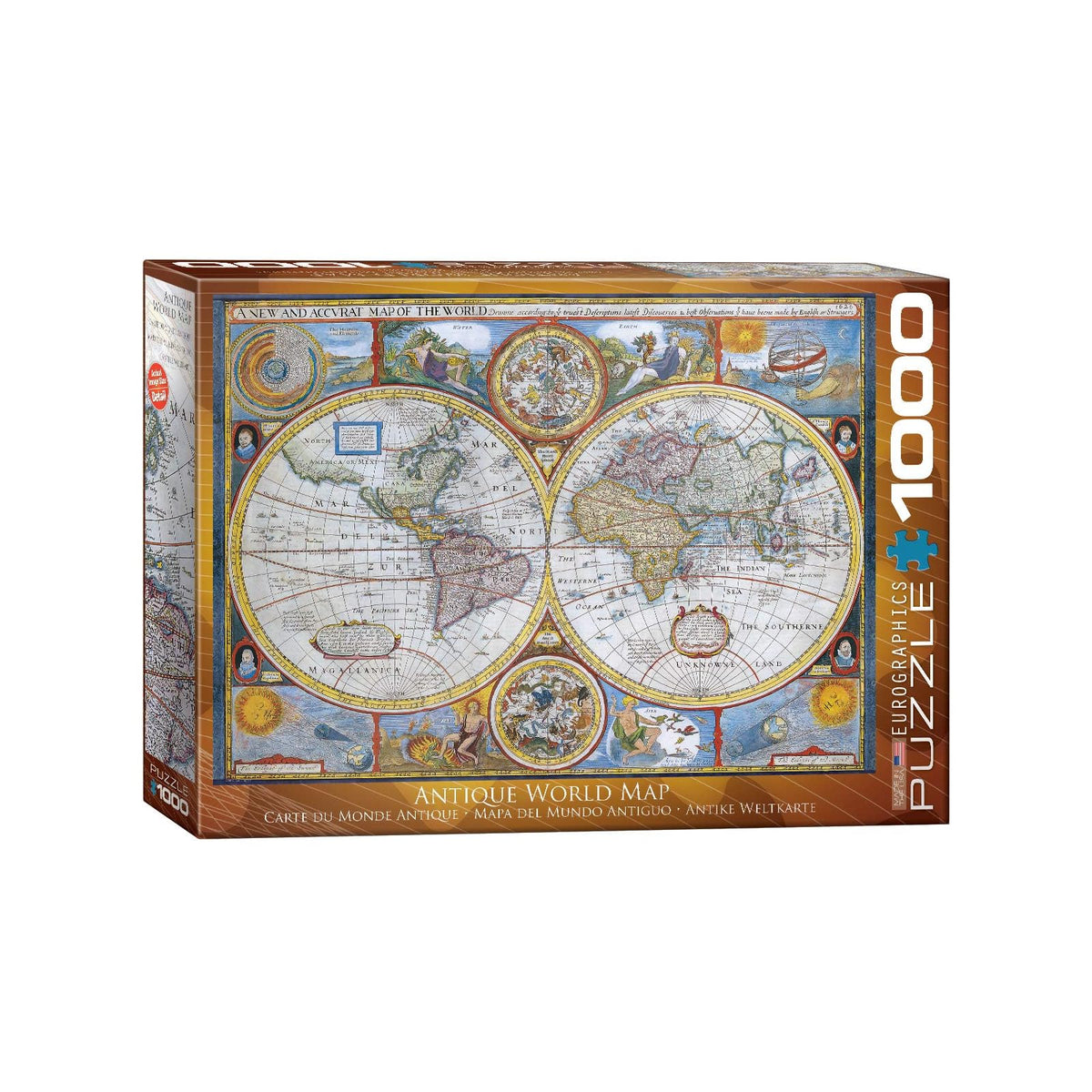 EuroGraphics Puzzles, 48 x 68 cm, Blue