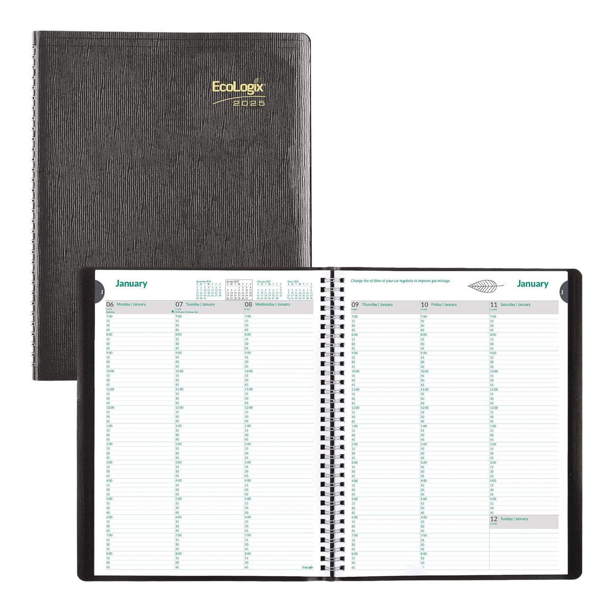 Brownline Planner, Standard, Black