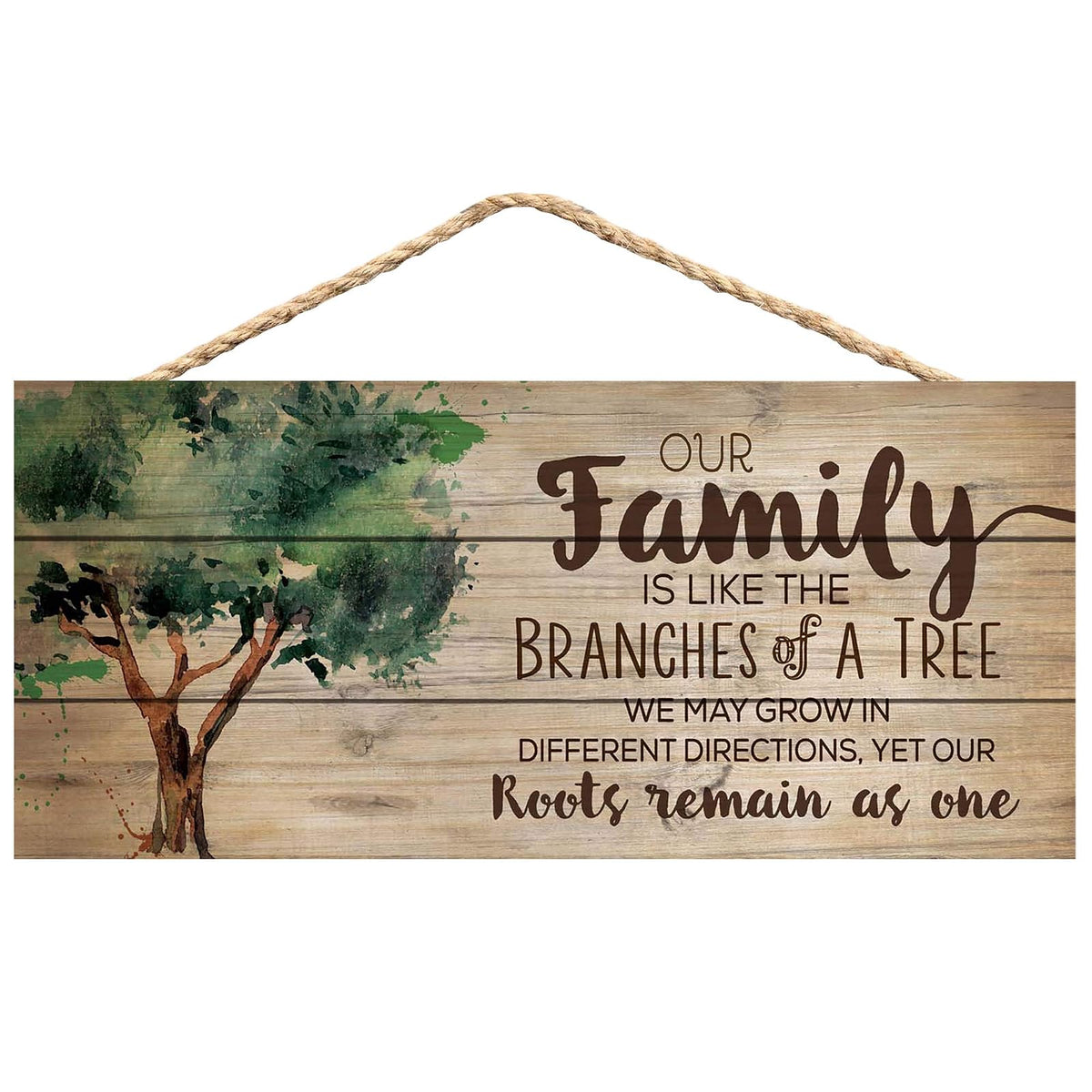 P. Graham Dunn Decorative Signage, 5x10, Brown