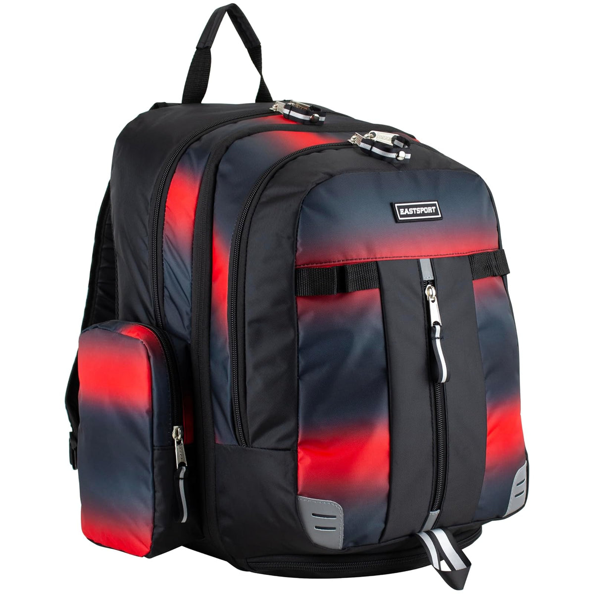 EASTSPROT Backpack, Large, Red Ombre Black