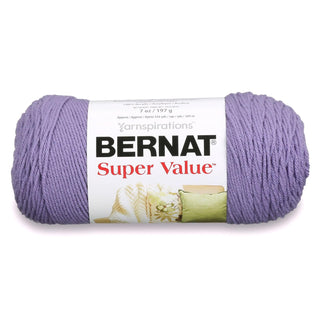 Spinrite Yarns (CA) Bernat Super Value Yarn, 5 oz, Lavender, 1 Ball