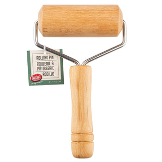 Tablecraft Rolling Pin, Mini, Brown