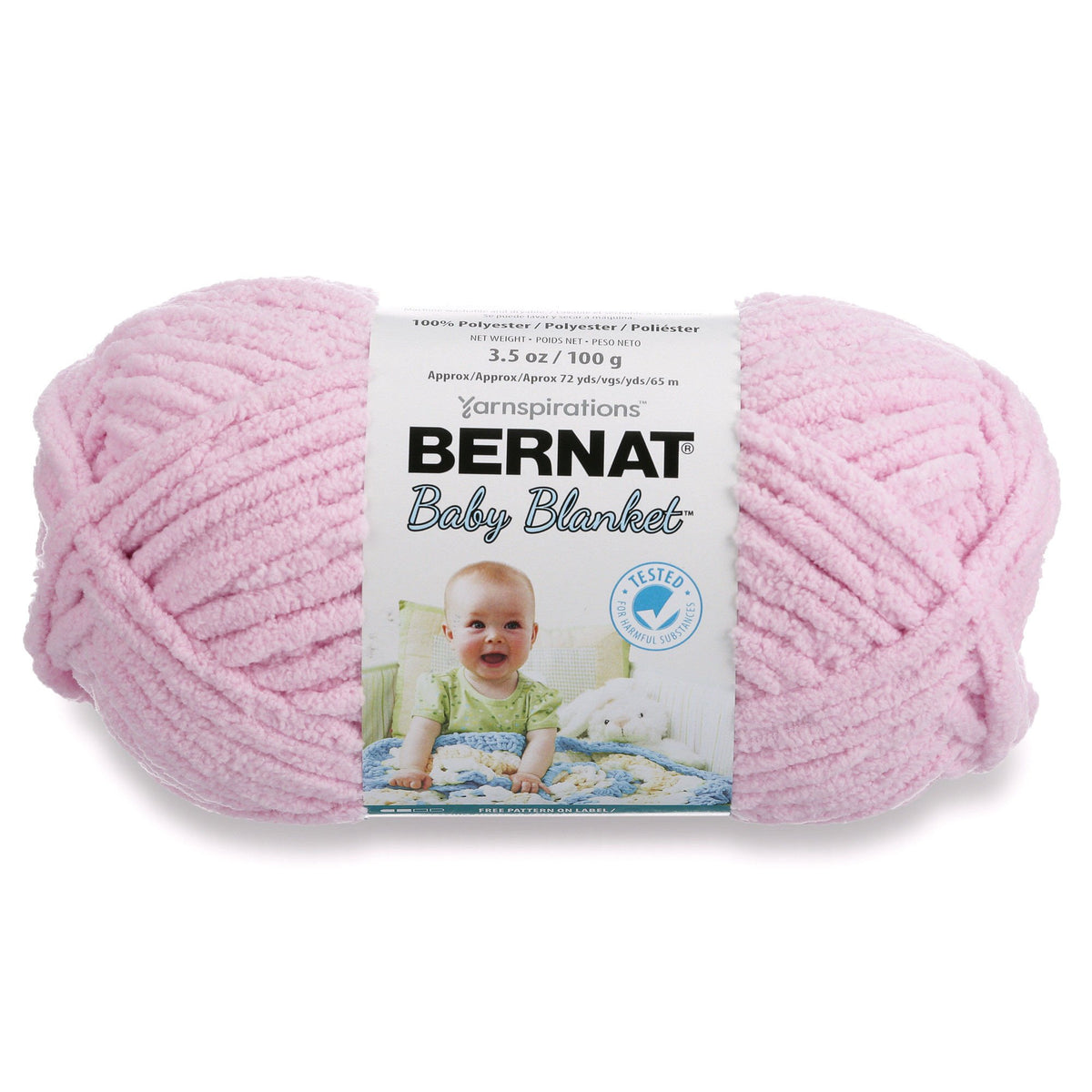 Bernat Yarn, Small Ball (Pack of 1), Pink