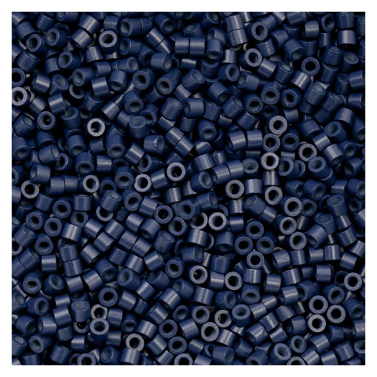 John Bead Craft Bead, Size 11, Navy Blue