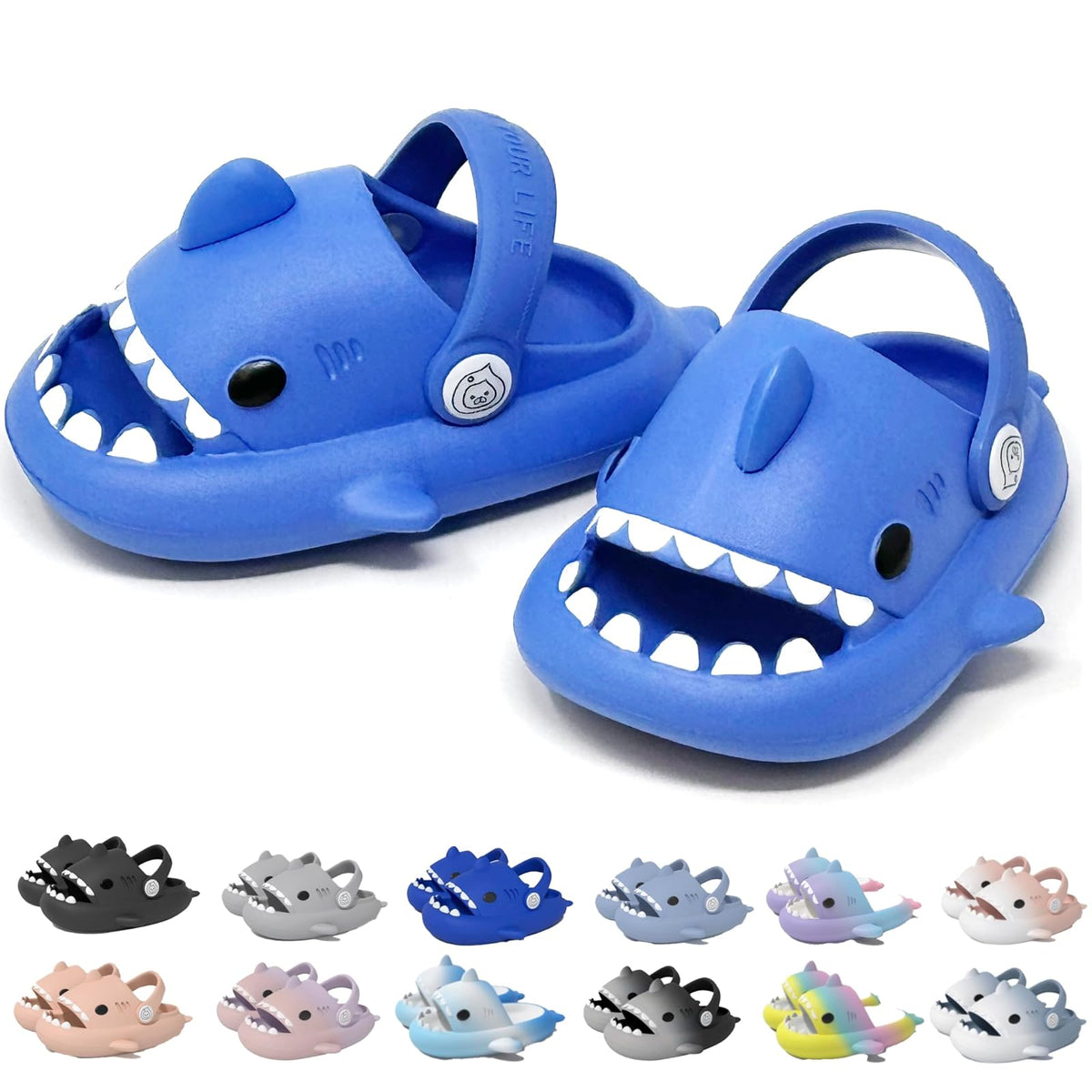 allgala Sandal, 8-8.5 Little Kid, Royal Blue