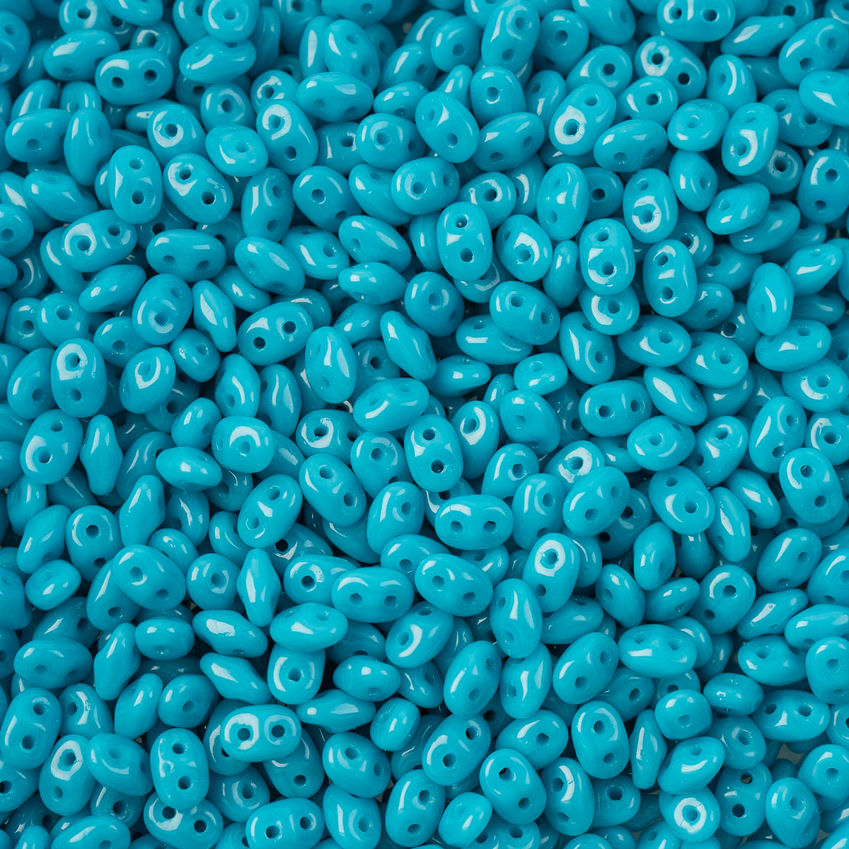 John Bead Craft Bead, small, Turquoise, Dark Green