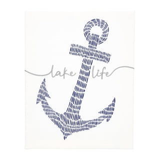 Pavilion Gift Company Wall Art, 12 x 15 inches, White, Blue