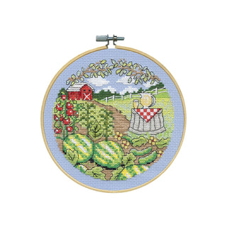 Design Works Crafts Art Craft Kit, 6" Round, Multicolored