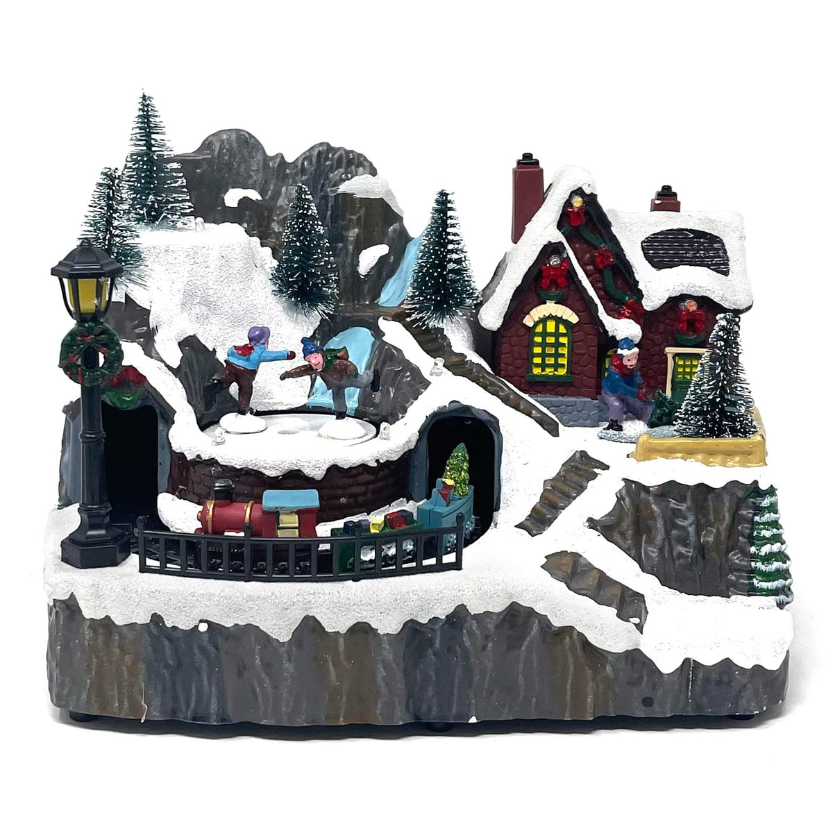 allgala Sculpture, 9" x 6.5" x 6" (23x17x15 cm), Skaters