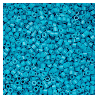 John Bead Craft Bead, Size 11, Dark Turquoise Blue
