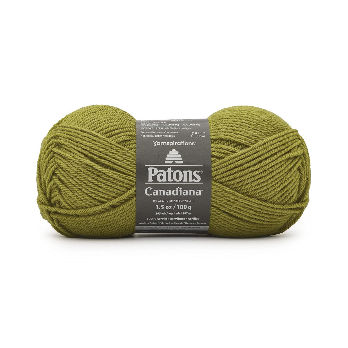 Spinrite Yarn, Worsted, Spring Green