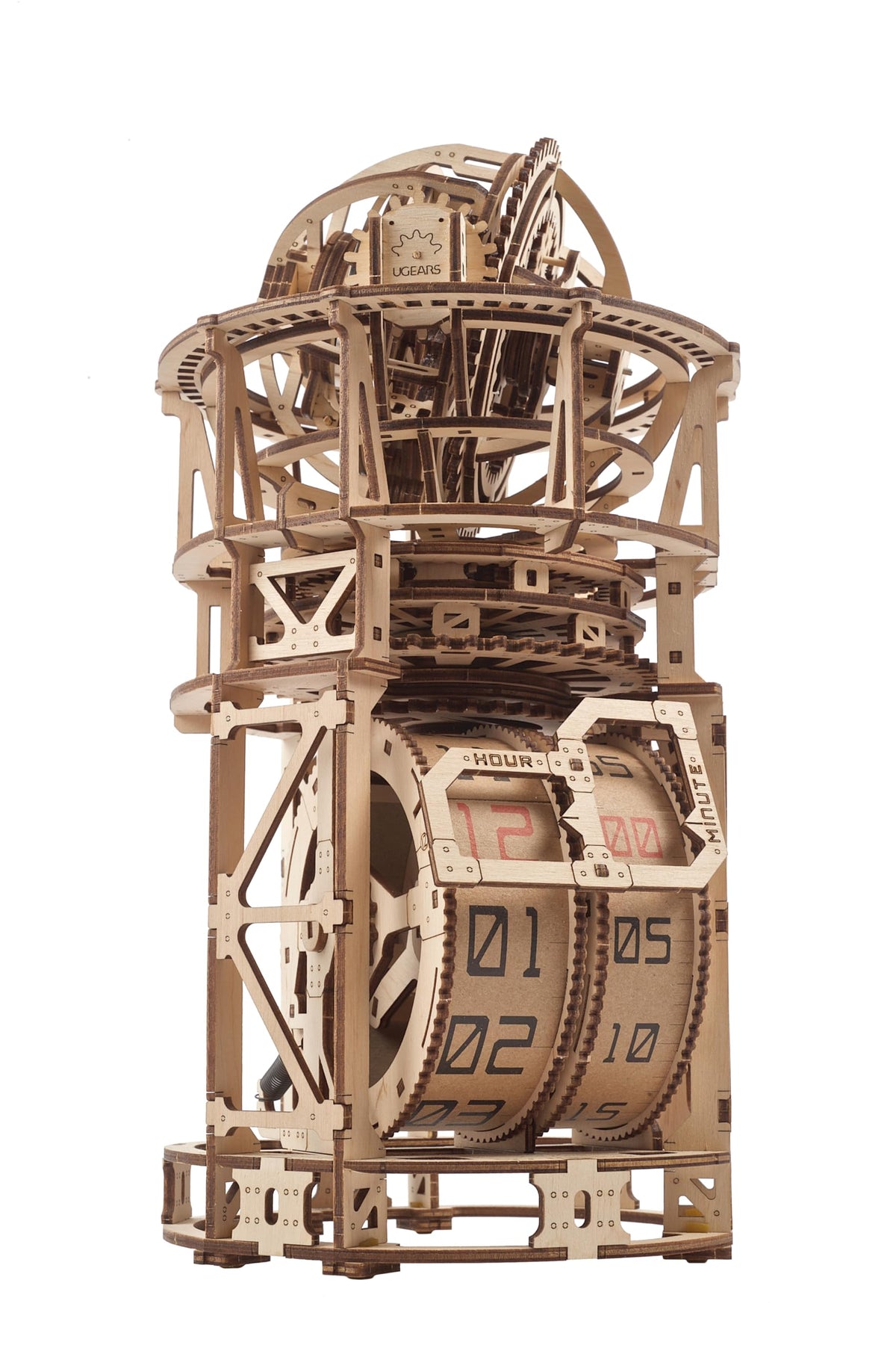 UGEARS Puzzles, 338 pièces, 31 cm x 16 cm, Earthy Brown