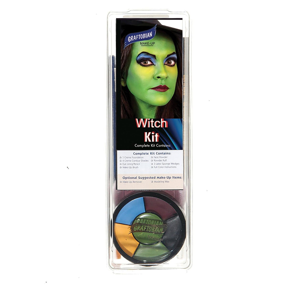 Graftobian Body Paint, One Size, Black