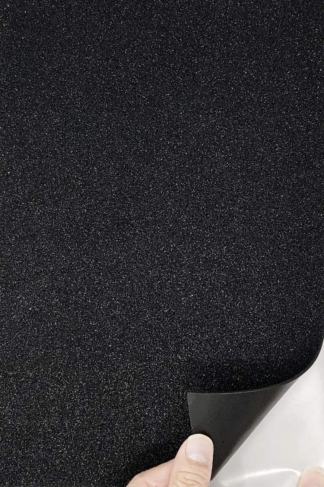 allgala Glitter, 8x12-Adhesive, Black