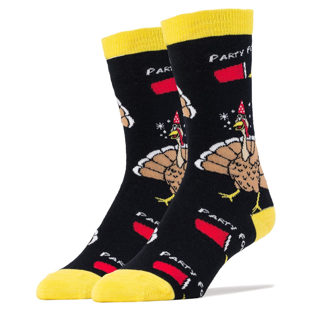 ooohyeah Socks, Party Fowl, Modern