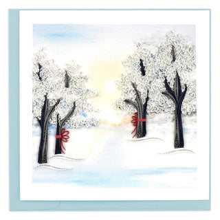 Quilling Card Greeting Card, 6 x 6 inches, Multi