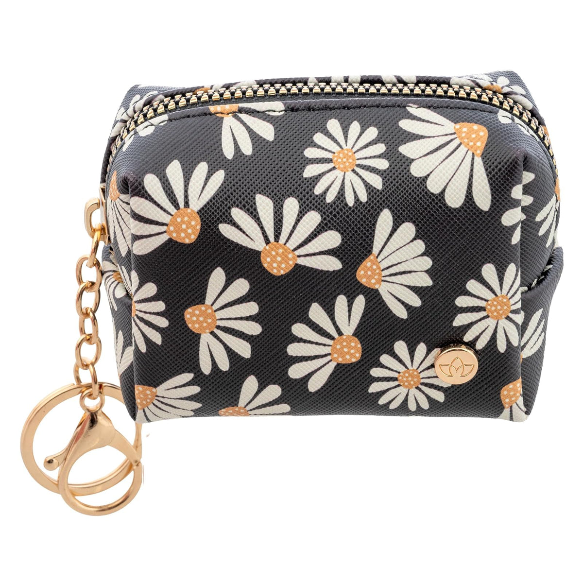 Karma Coin Purse Pouch, Small, Brown