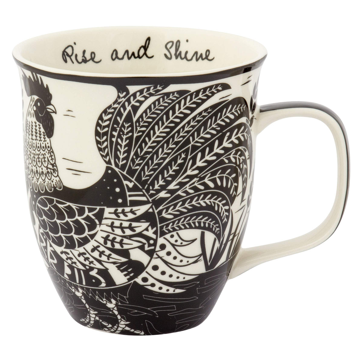 Karma Drinking Cup, 14 Ounces, Rooster
