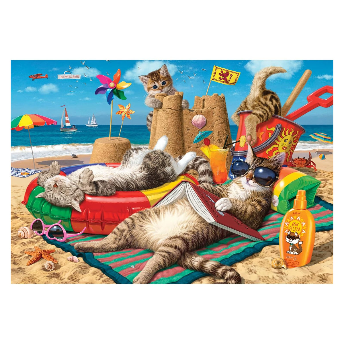 Anatolian Puzzles, 260, Cats on the Beach