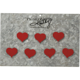 Primitives by Kathy Decorative Magnet, 1", Card: 6" x 4", Red