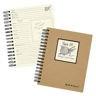 Write it Down Blank Book, Full-size, Kraft brown