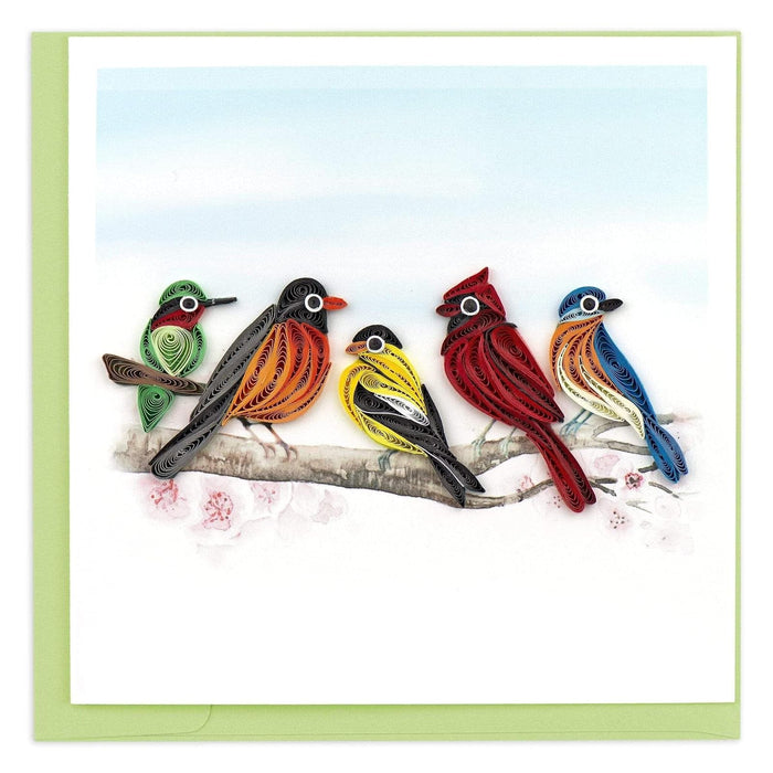 Quilling Card Greeting Card, 6x6 Inch, Multi