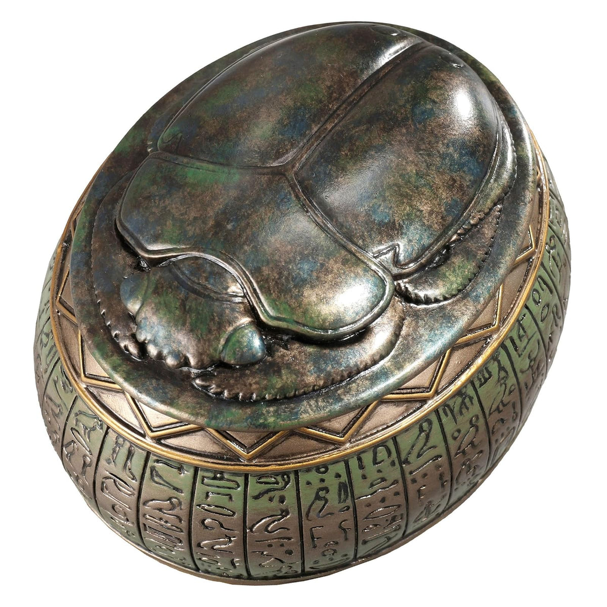 Veronese Design Jewelry Storage, Verdigris, Antique