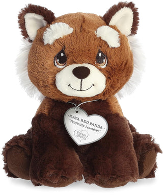 Aurora® Inspirational Precious Moments™ Raya Red Panda Stuffed Animal - Cherished Memories - Enduring Comfort - Brown 8.5 Inches