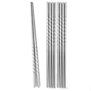 Norpro Chopstick, 9" x .25" x .25", Stainless Steel