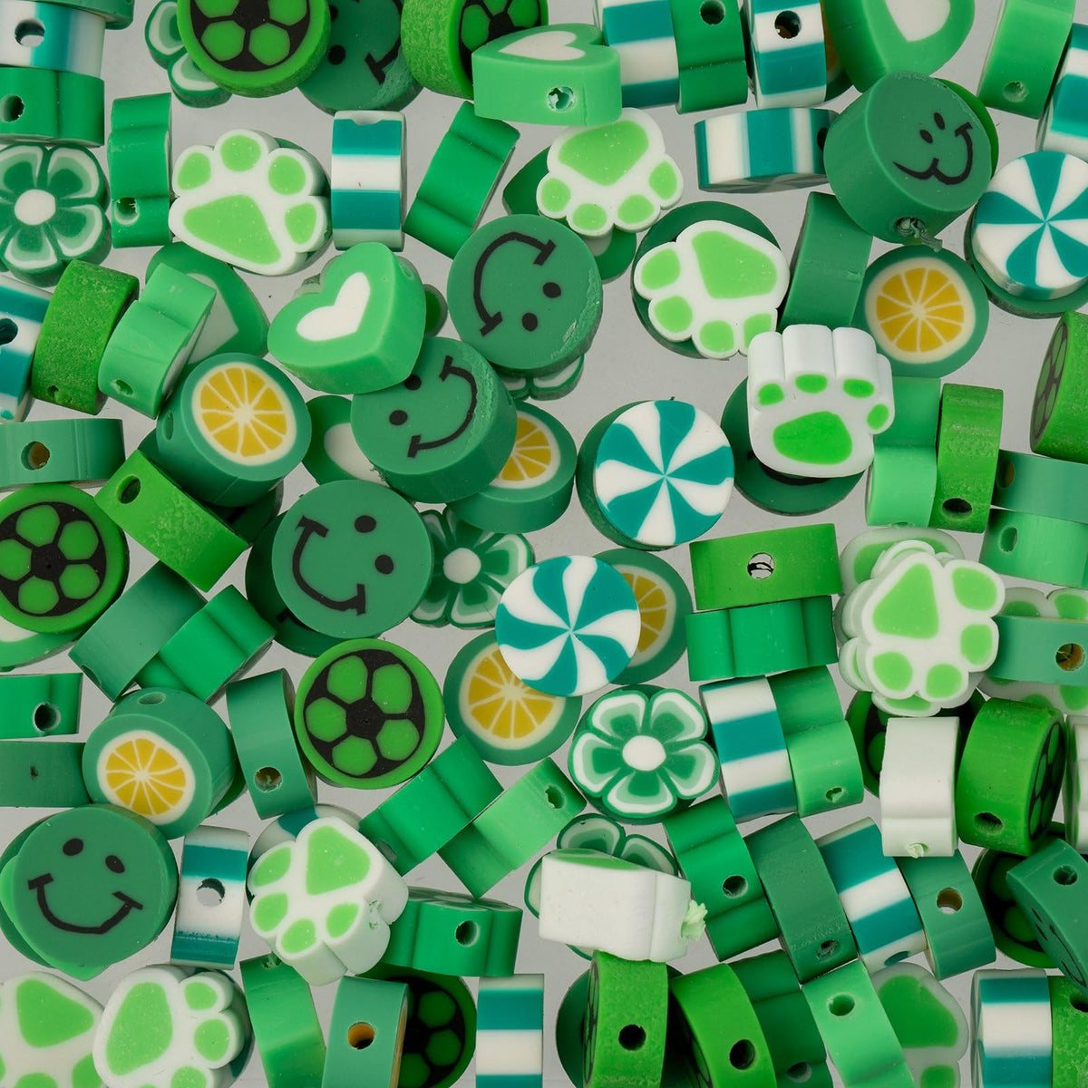 John Bead Craft Bead, 1mm, Green