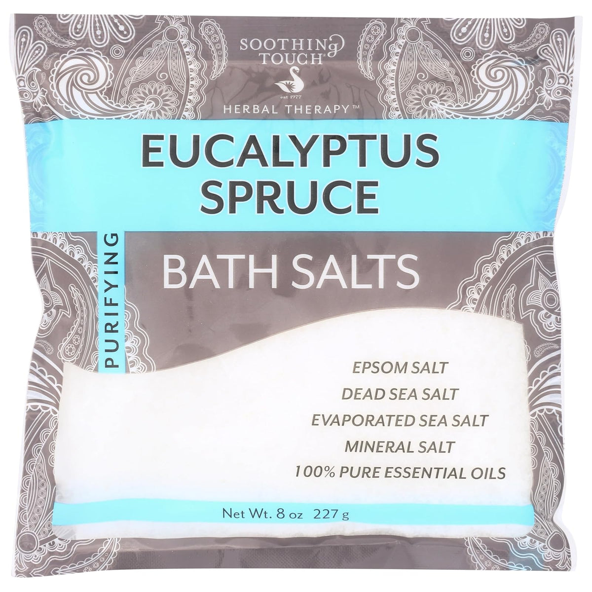 Soothing Touch Bathwater Additive, 8 Ounce (Pack of 1), Eucalyptus