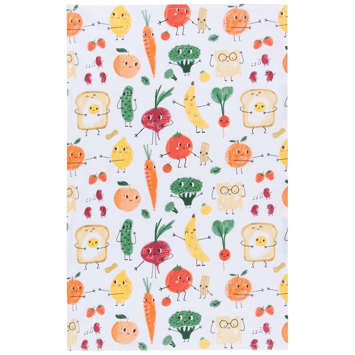 Danica Jubilee Towel, Small, Funny Food