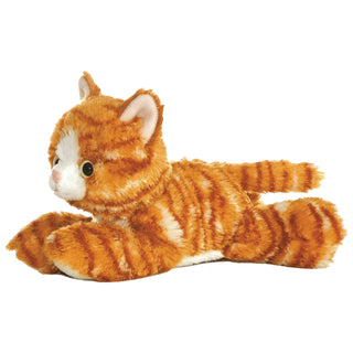 Aurora Molly Orange Tabby Cat 8" Mini Flopsie