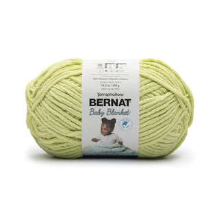 Spinrite Yarns (CA) Bernat Baby Blanket Big Ball Lemon Lime