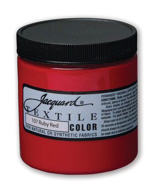 Jacquard Textile Paint 8 Oz Ruby Red