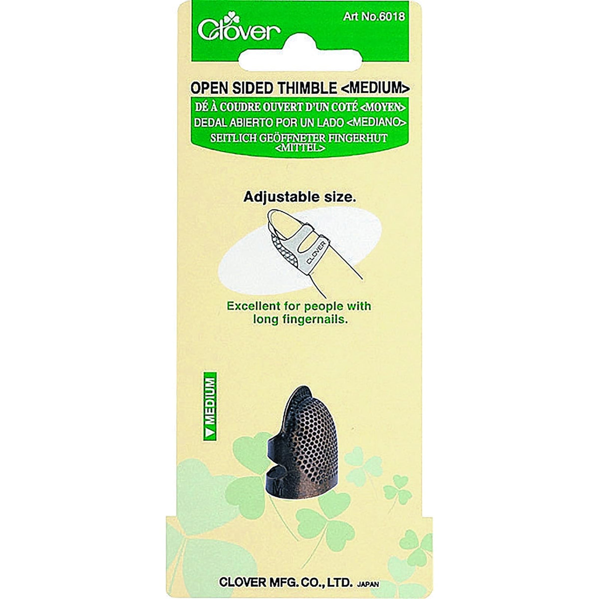 Clover Hand Sewing Needle, Medium, multi-colored