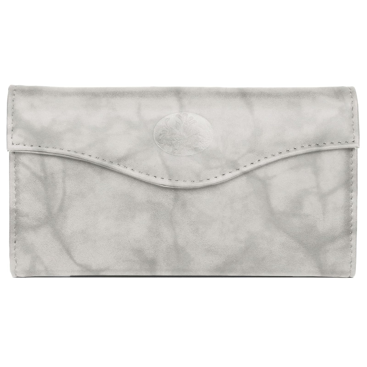 Julia Buxton USA Wallet, Grey, Modern