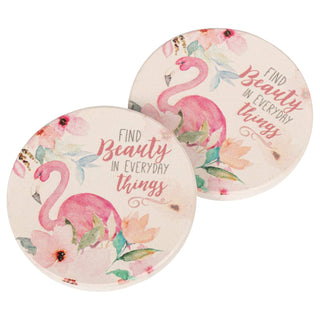 P. Graham Dunn Drink Coaster, Pack of 2, Pink