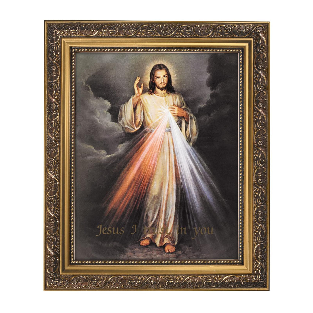 CB Catholic Wall Art, 13"L x 11"W, Hyla - the Divine Mercy