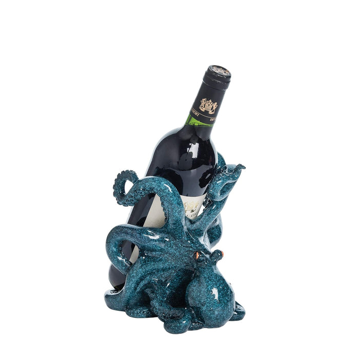 Beachcombers Bottle Rack, 7.5 x 8.3 x 6.7, Blue